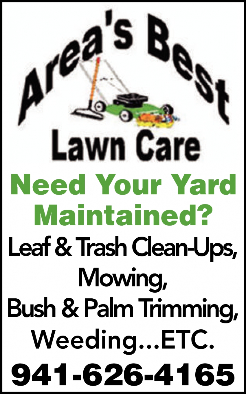 Need Your Yard Maintained?