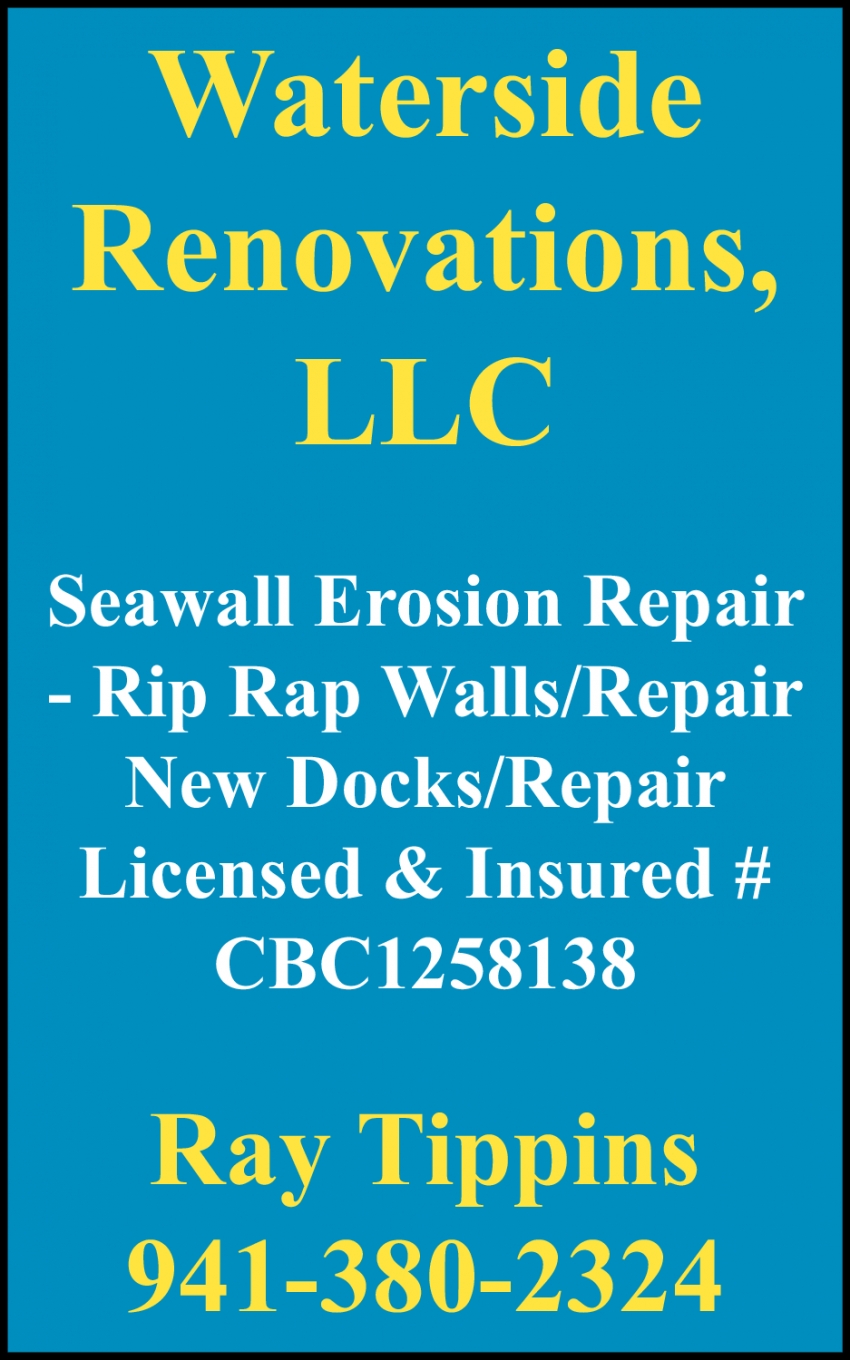 Seawall Erosion Repair