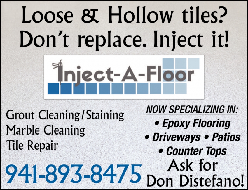 Hollow Tile? Don't Replace. Inject It!