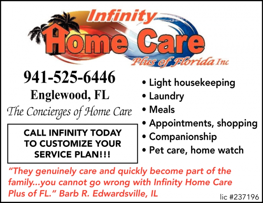 Call Infinity Today to Customize Your Service Plan!