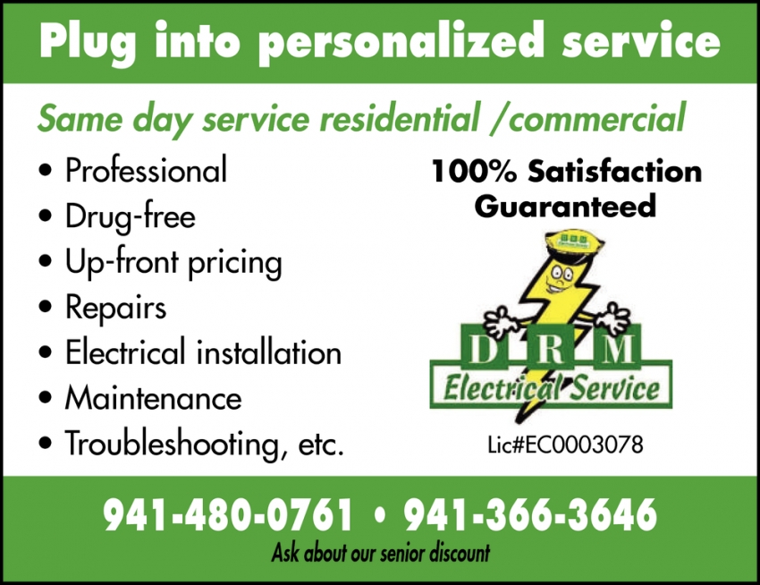 Plug Into Personalized Service