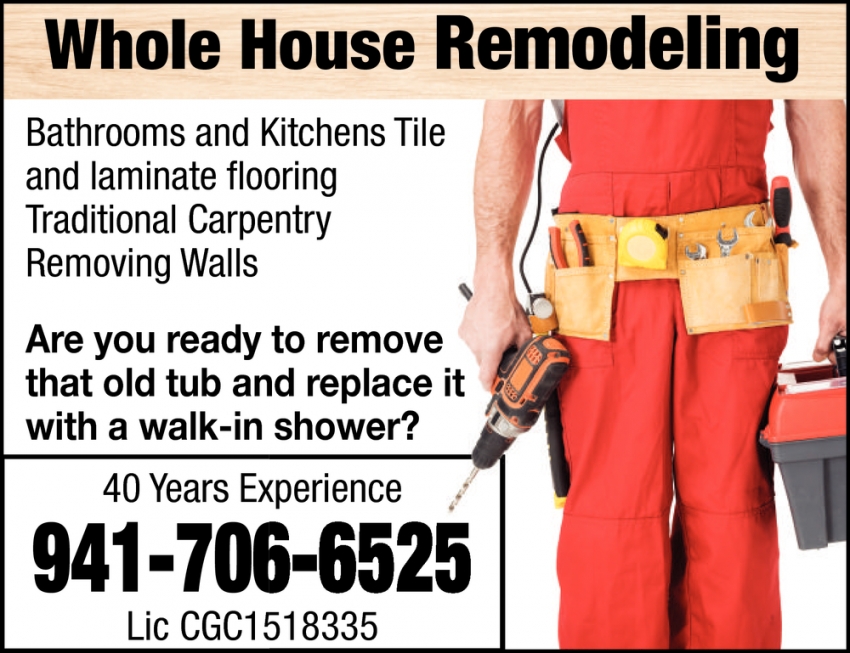 Whole House Remodeling