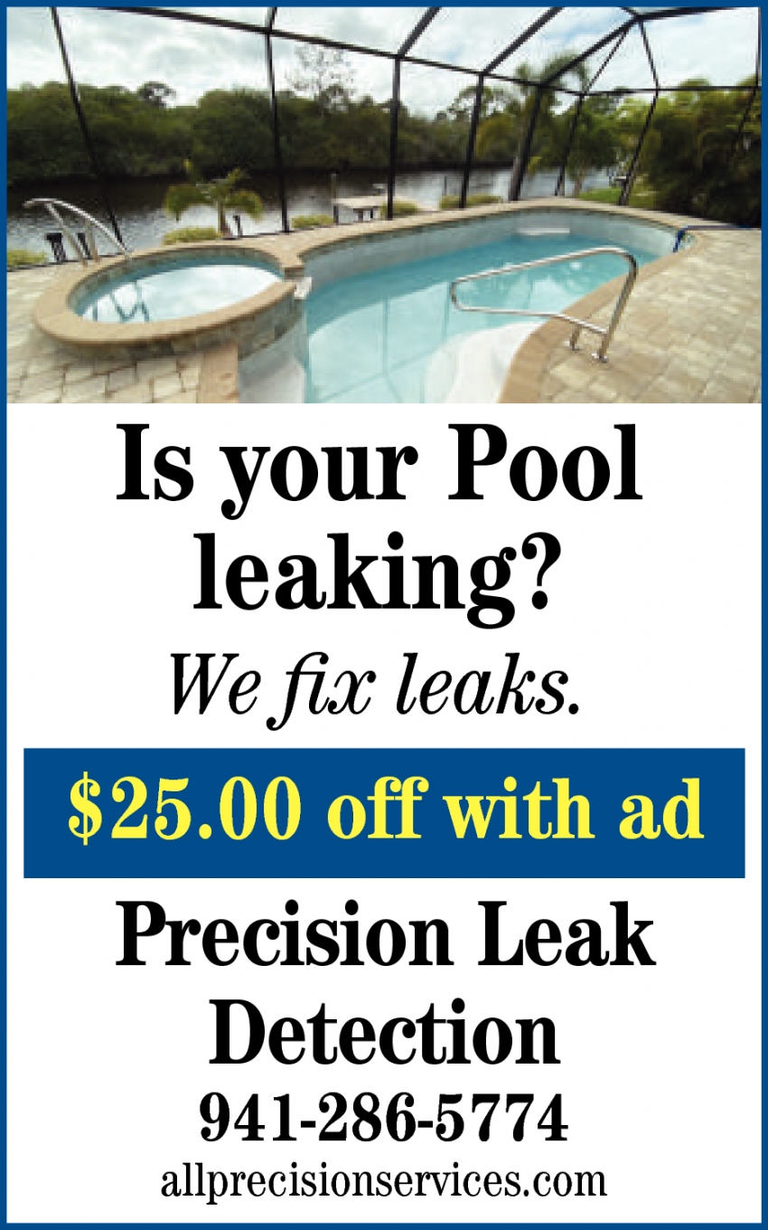 Is You Pool Leaking?