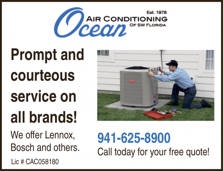 Ocean Air Conditioning of SW Florida