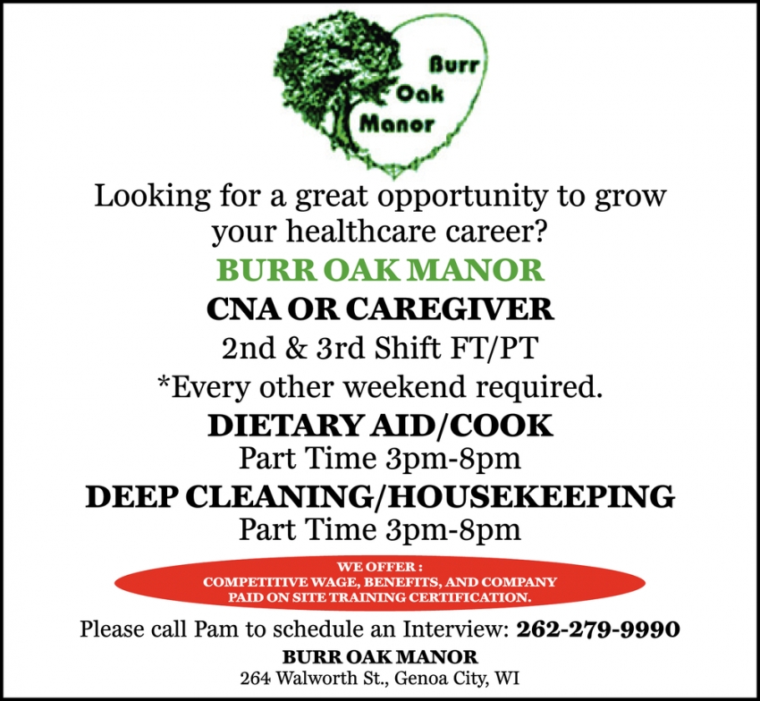 Great Opportunity to Grow Your Healthcare Career?