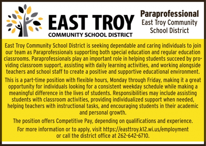 East Troy School District