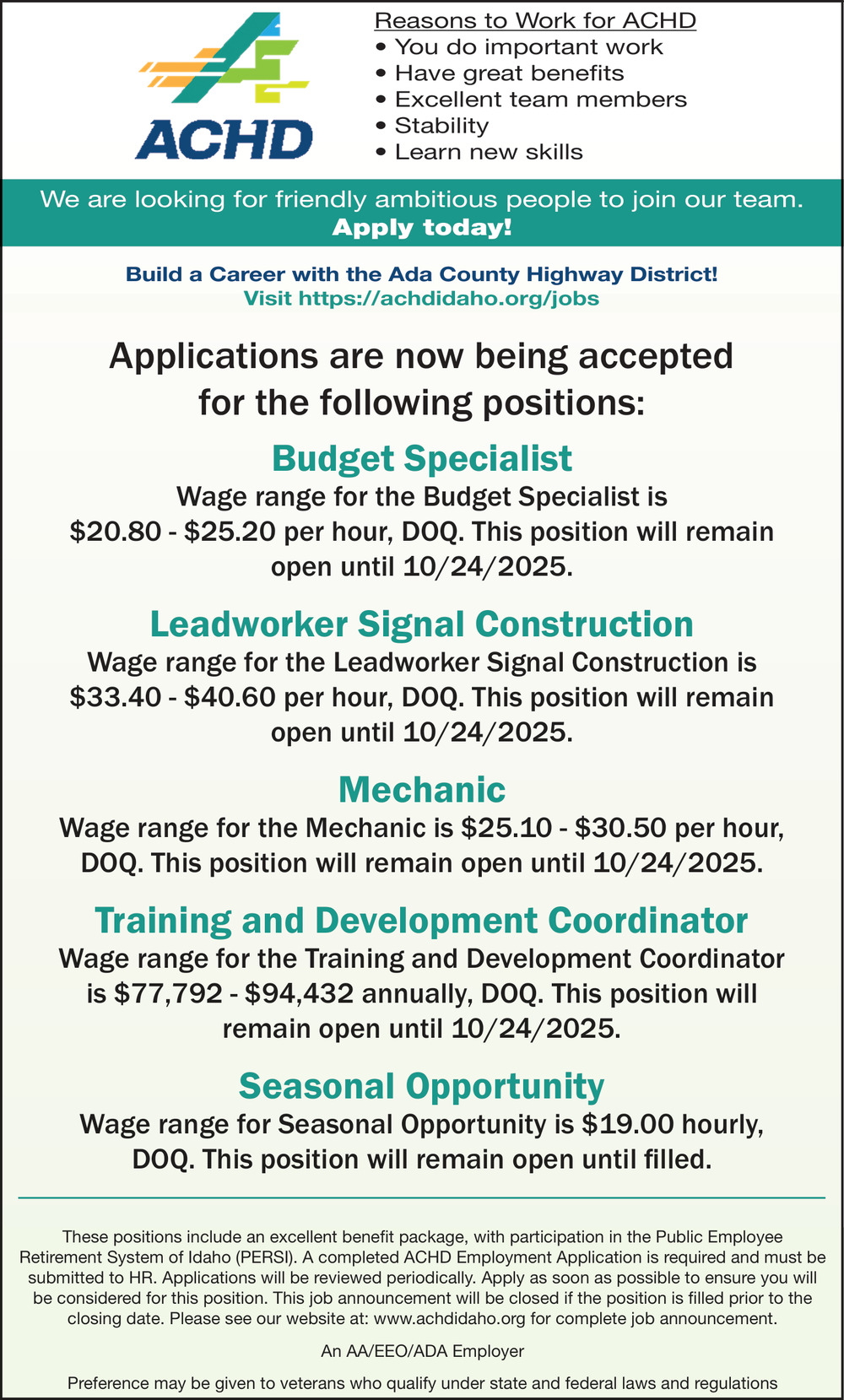 Budget Specialist