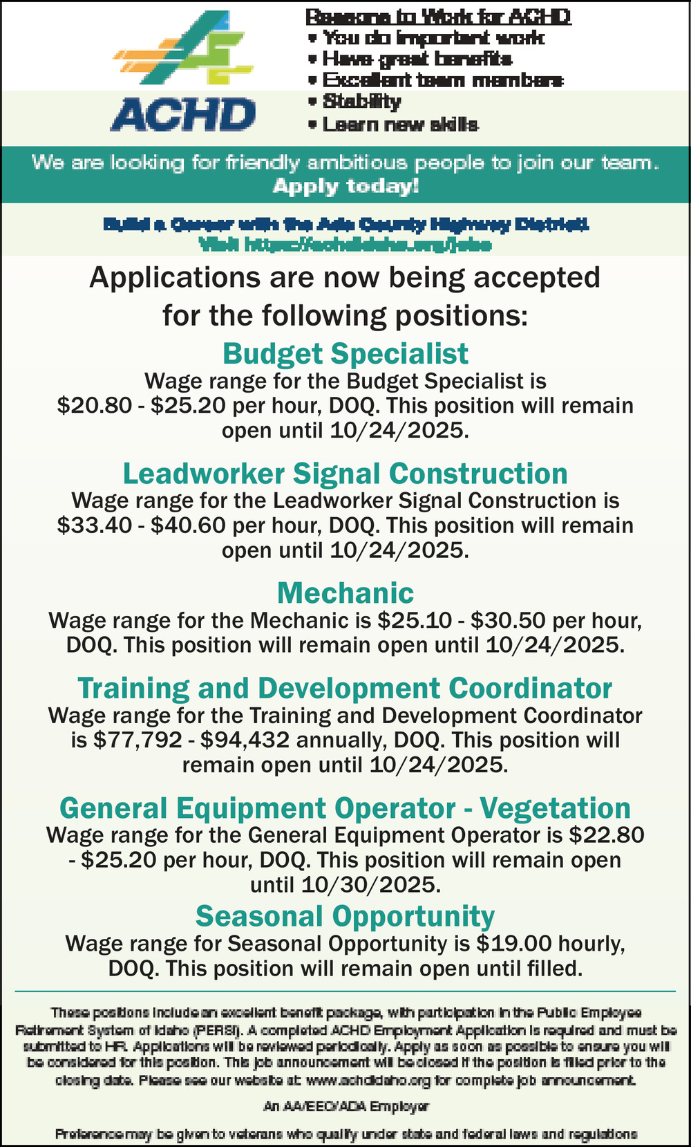 Budget Specialist