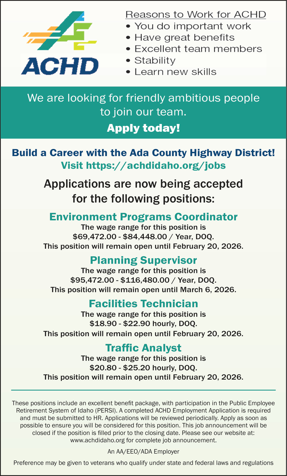 Environment Programs Coordinator