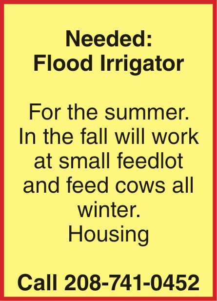Flood Irrigator
