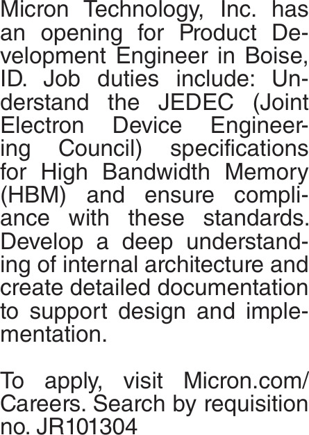 Product Development Engineer