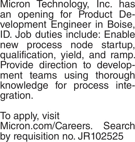 Product Development Engineer