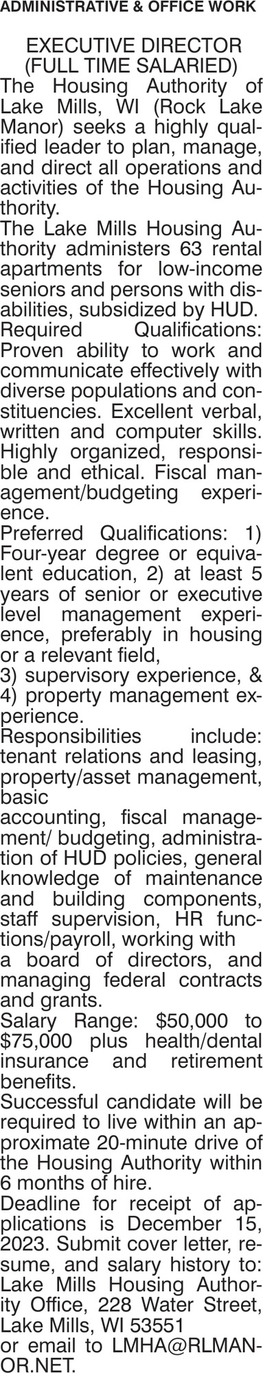 Property Management Careers in Wisconsin / Apply Today