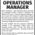 Operations Manager