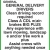 General Delivery Drivers