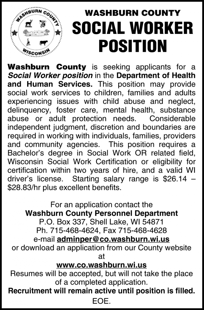 Social Worker Position