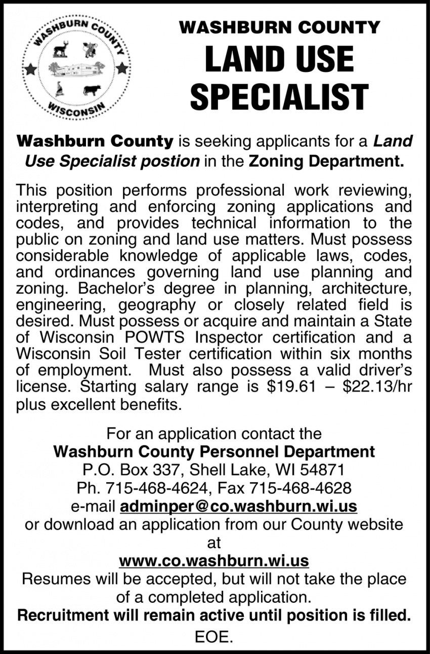 Land Use Specialist