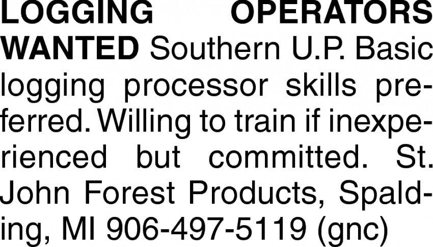 Logging Operators