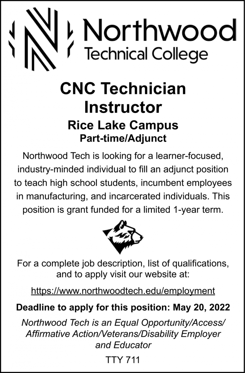 CNC Technician Instructor