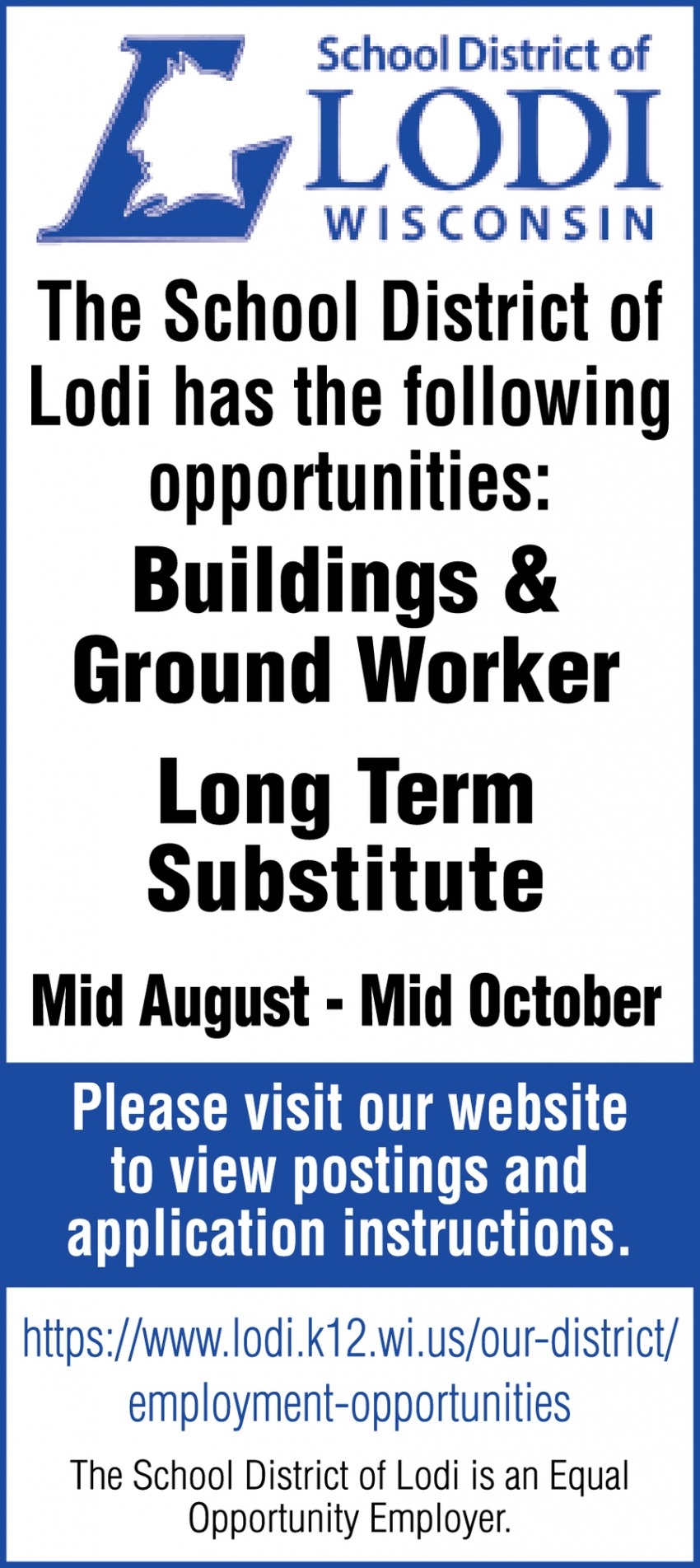 Buildings & Ground Worker