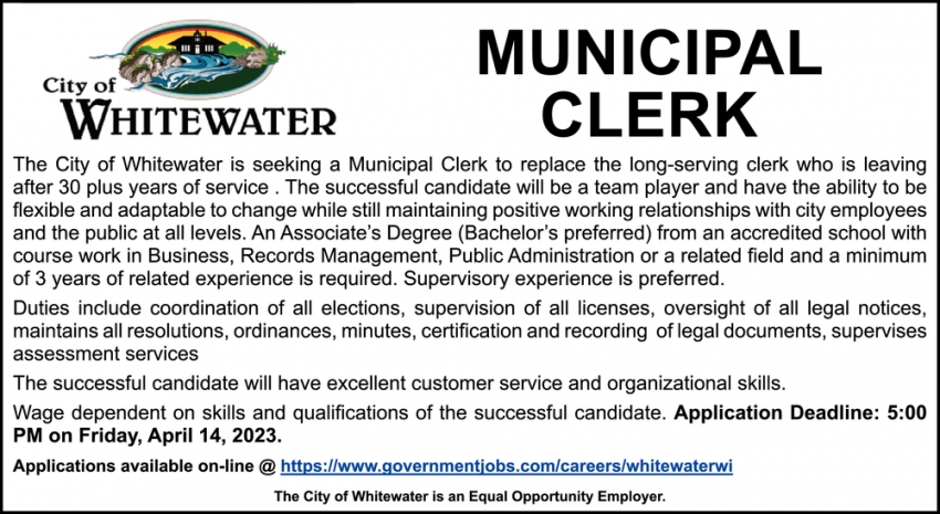 Municipal Clerk