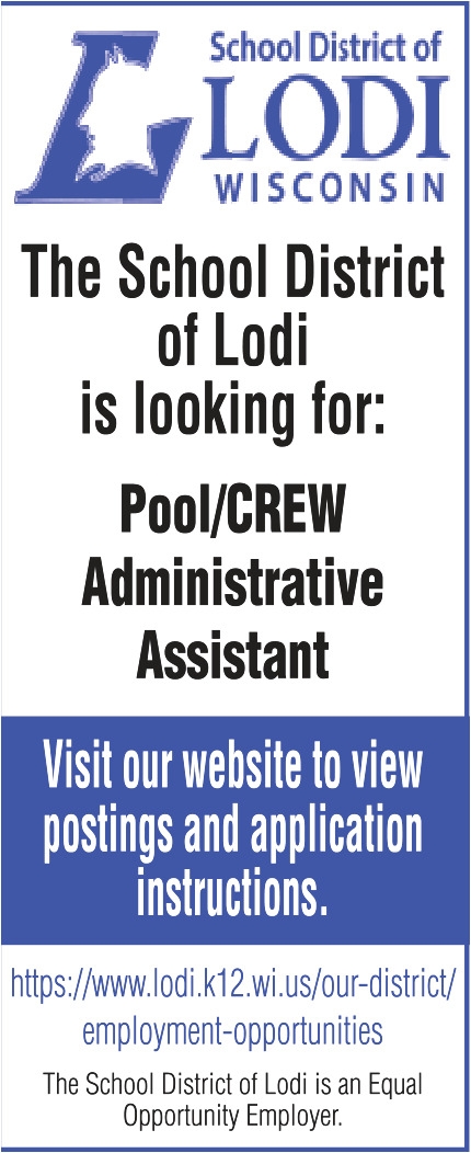 Pool/Crew Administrative Assistant