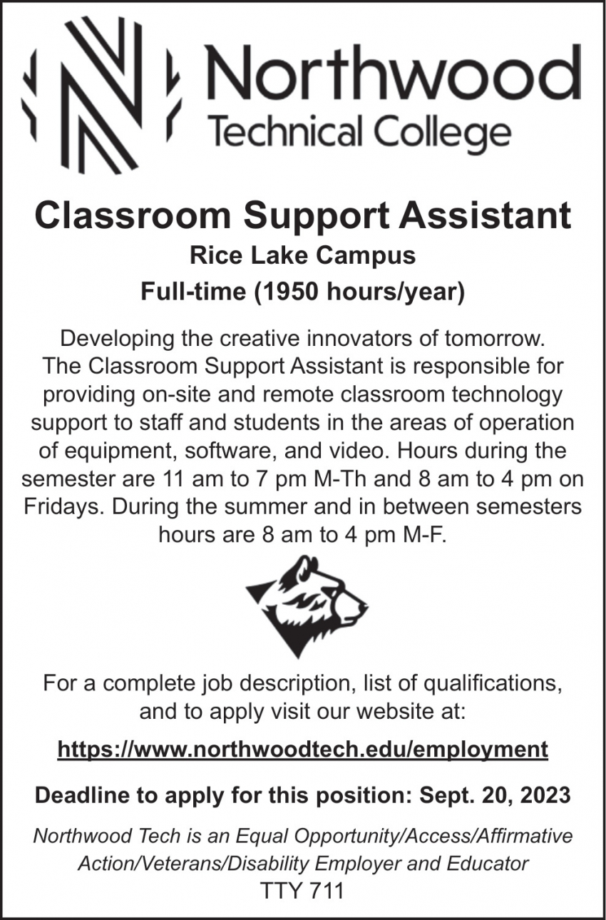 Classroom Support Assistant