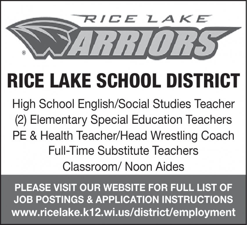 Rice Lake Area School District