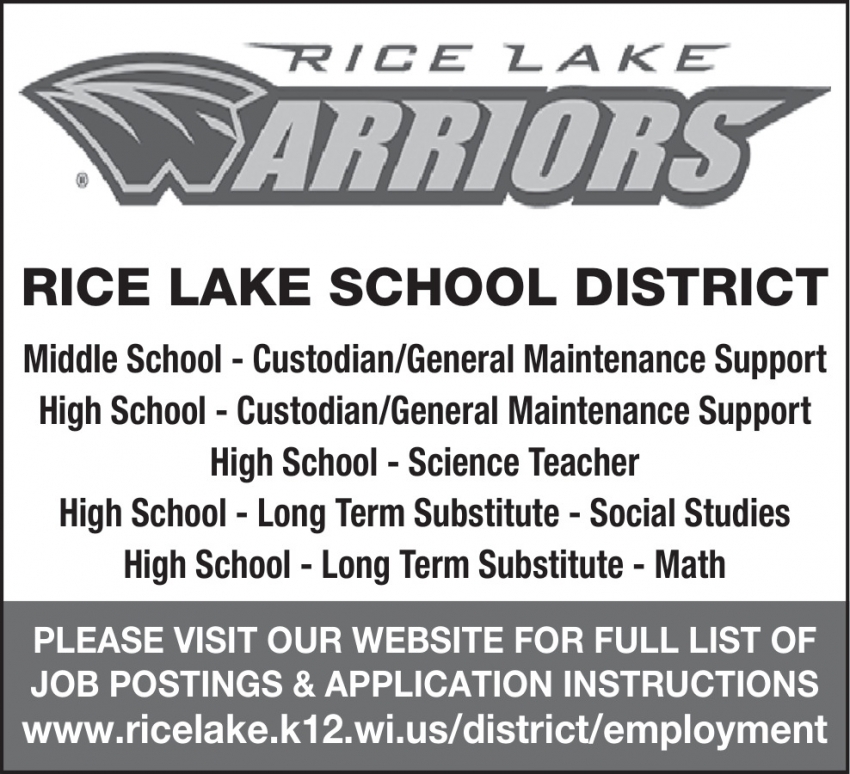 Rice Lake Area School District