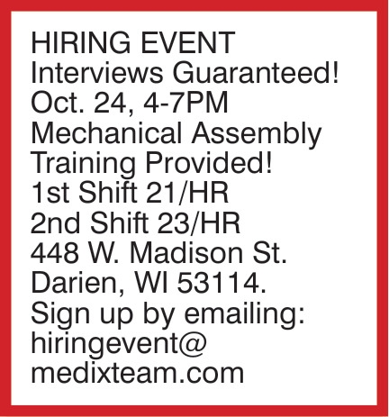 Hiring Event (October 24, 2024)