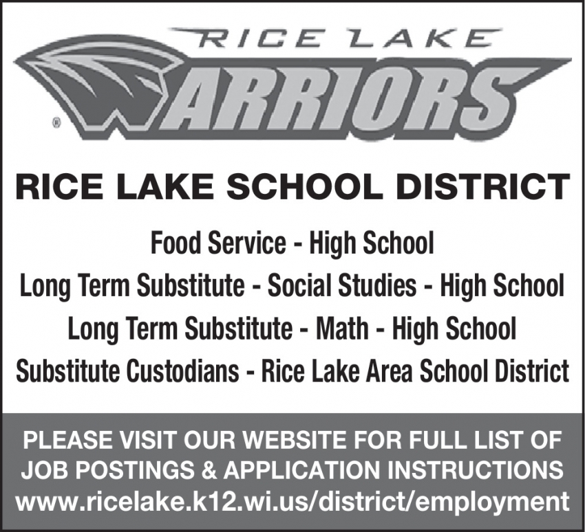 Rice Lake Area School District