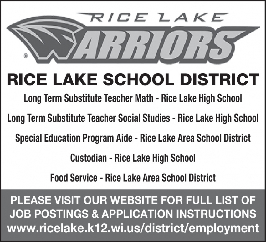 Rice Lake Area School District