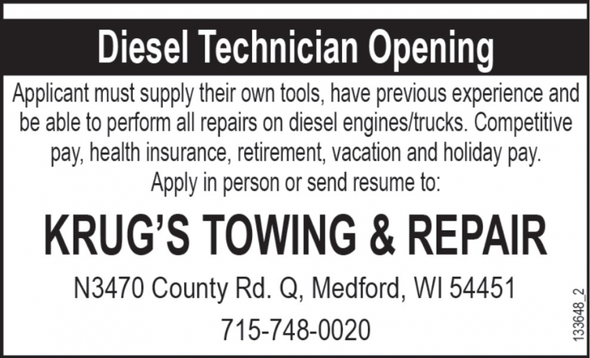 Krug's Towing & Repair