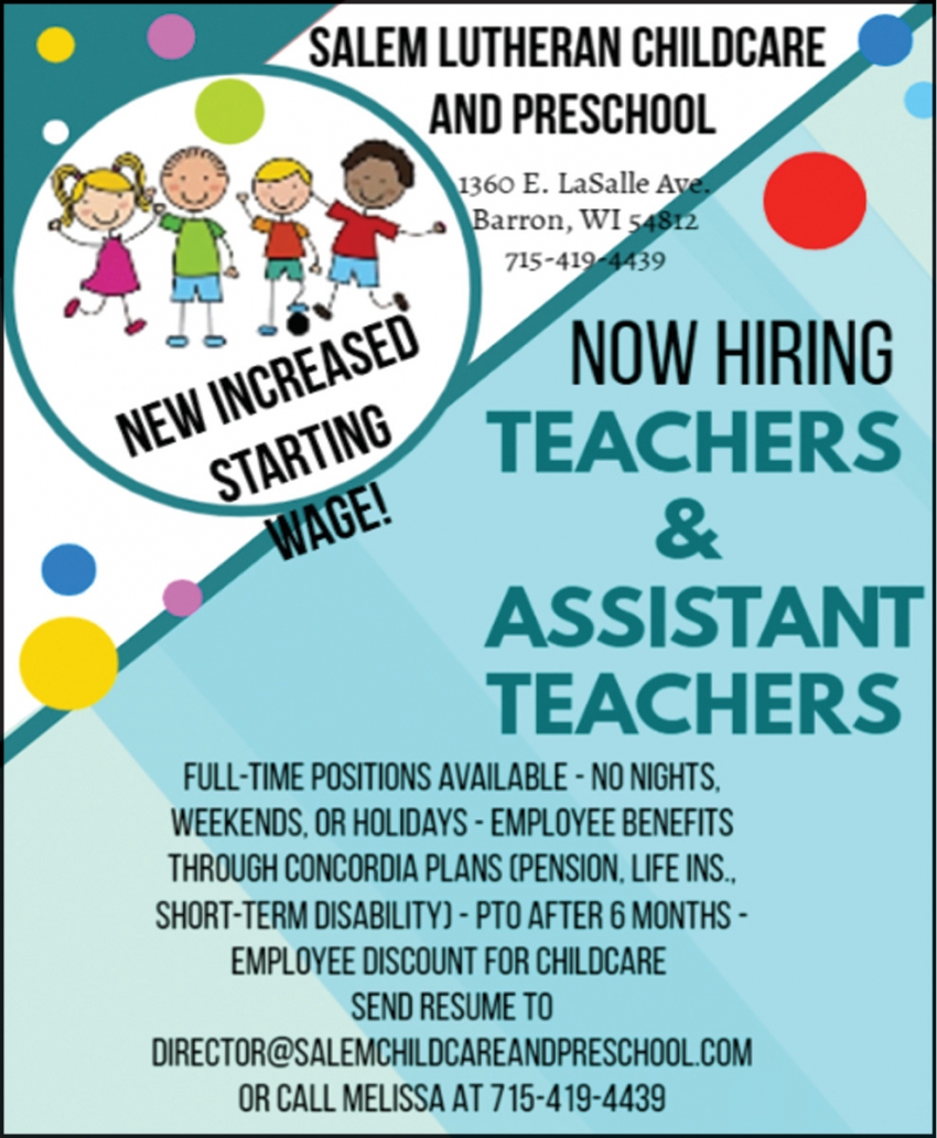 Salem Lutheran Childcare and Preschool