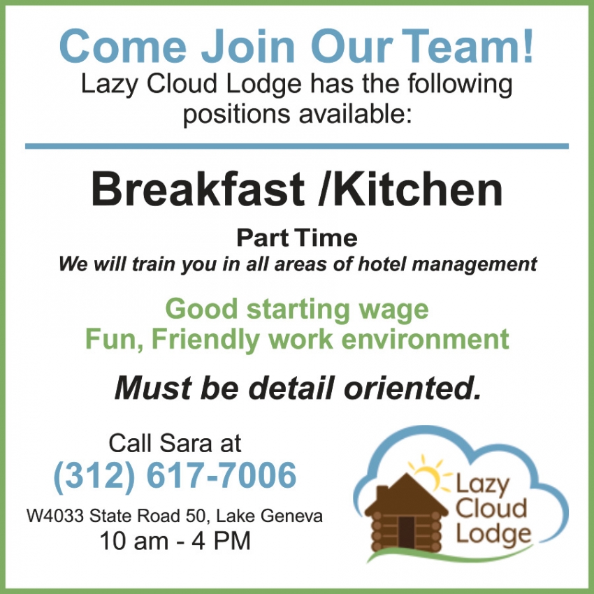 Lazy Cloud Lodge
