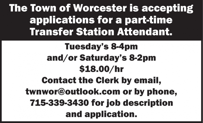 Town of Worcester