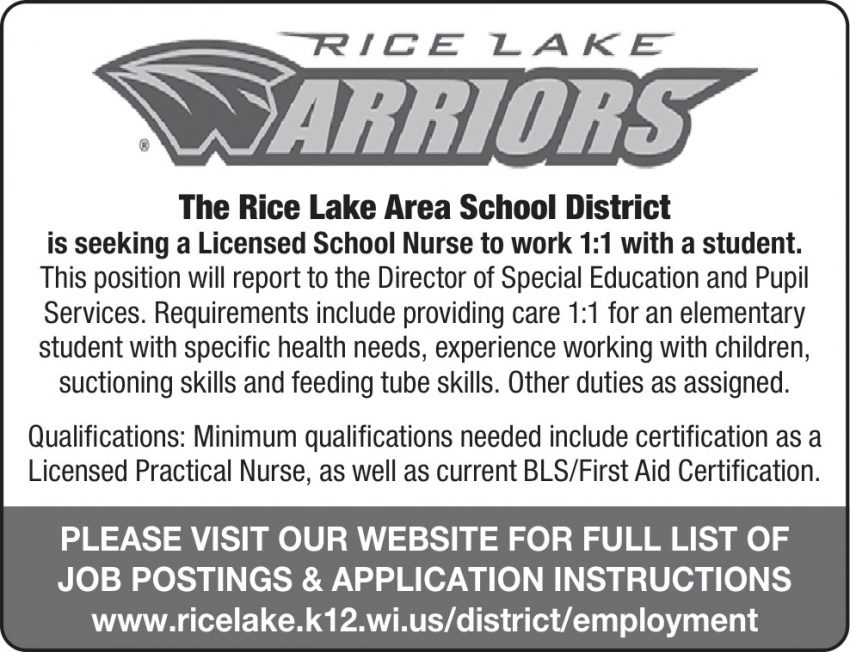 Rice Lake Area School District