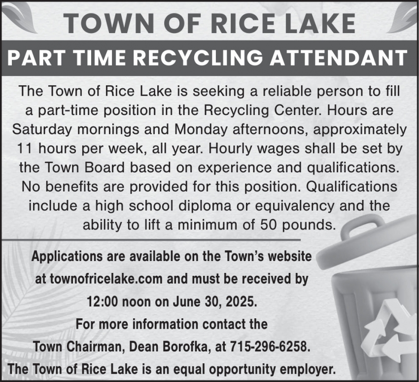 Town of Rice Lake