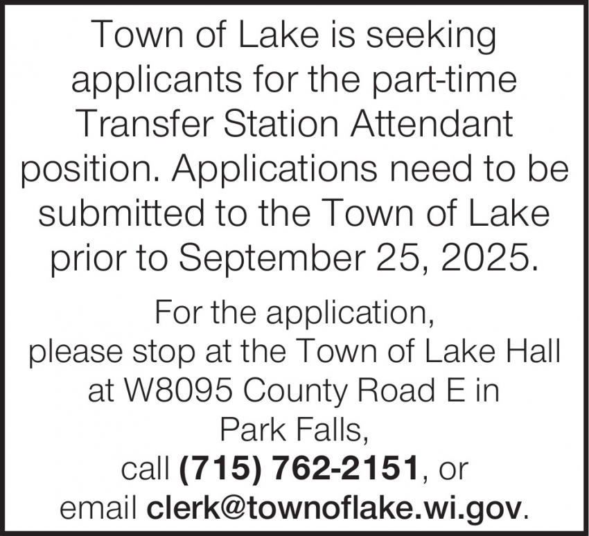 Town of Lake