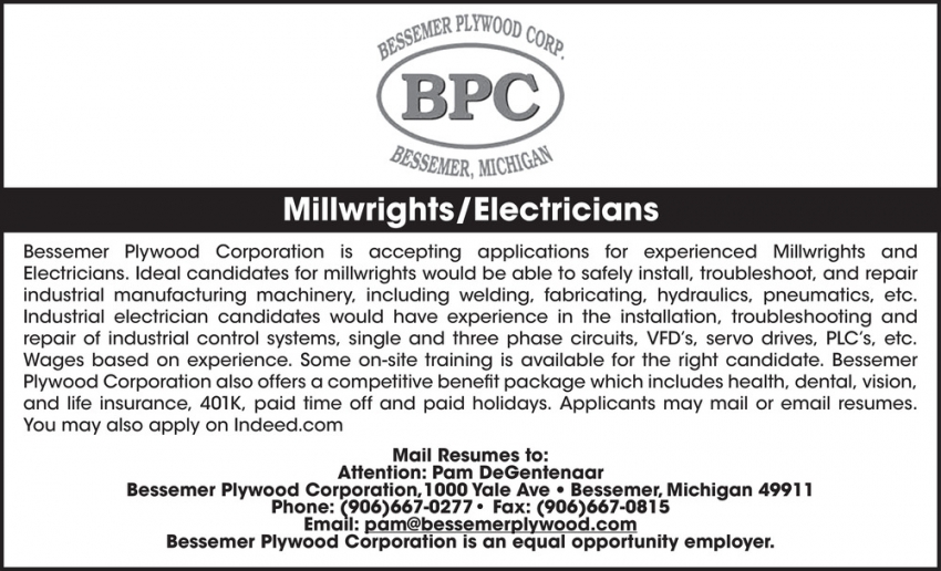 Bessemer Plywood Corporation