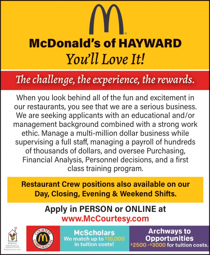 McDonald's McCourtesy