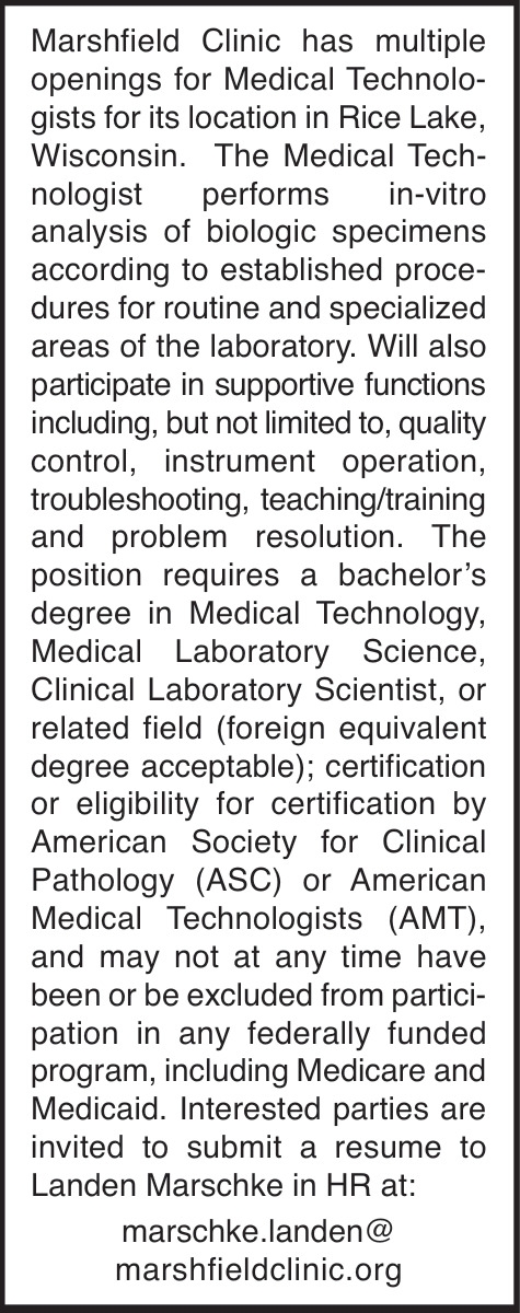 Marshfield Clinic Medical Center - Rice Lake