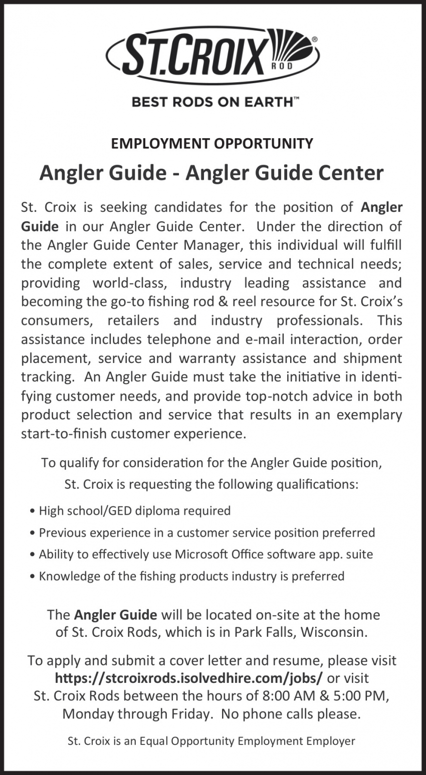 St. Croix Rod