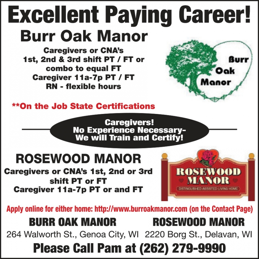 Burr Oak Manor / Rosewood Manor