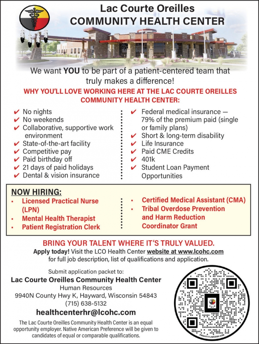 Lac Courte Oreilles Community Health Center