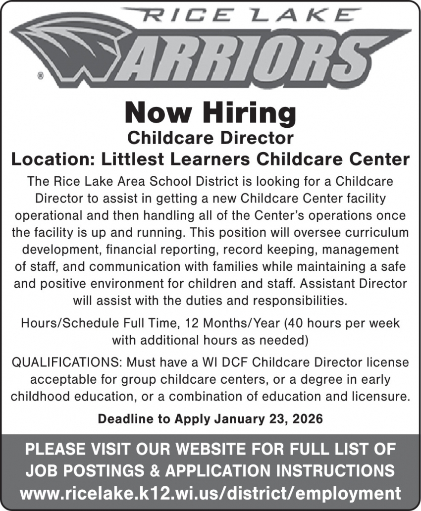 Rice Lake Area School District