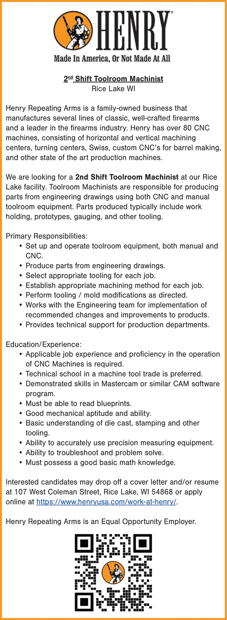 Henry Repeating Arms