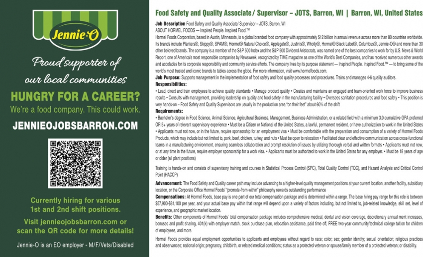 Jennie-O Turkey Store - Barron