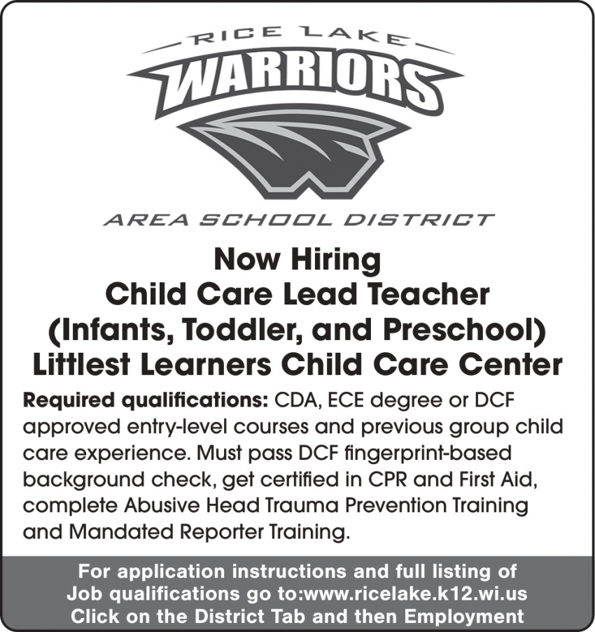 Rice Lake Area School District