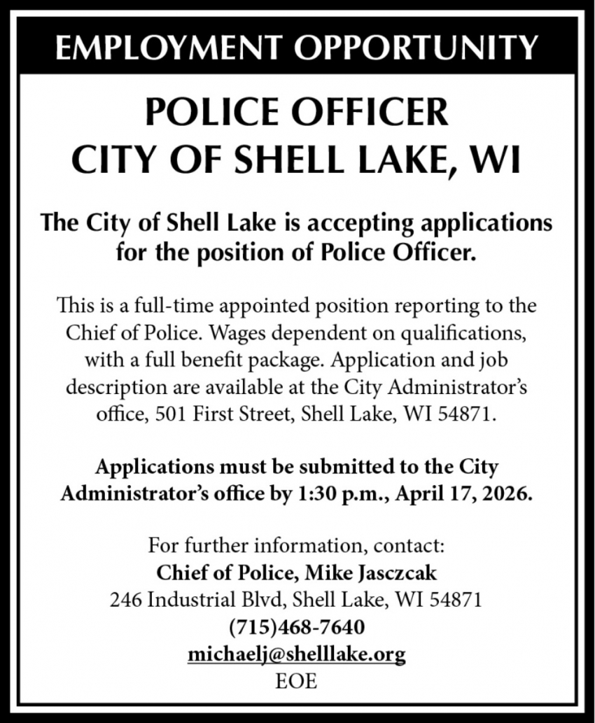 City of Shell Lake
